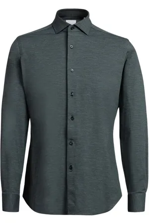 Xacus Overhemden, Heren, Grijs, 3Xl, Grijze Herenshirts