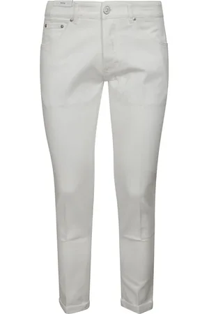 PT Torino Jeans, Heren, Wit, W32, Denim, Reggae Superwitte Stretch Denim Jeans