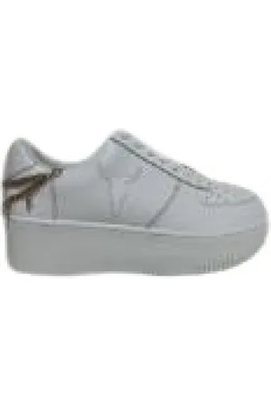Windsor Schoenen, Dames, Wit, 37 EU, Witte Brave/Rose Gouden Ketting
