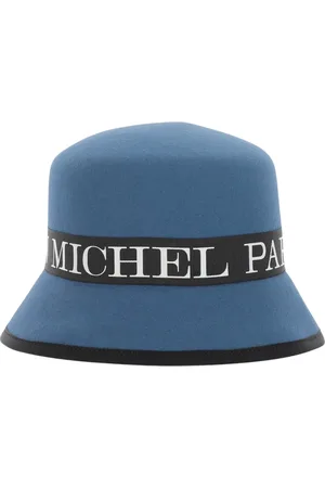 Le Mont St Michel Accessoires, Dames, Blauw, M, Denim, Denimblauwe Konijnenhaar Cloche Hoed