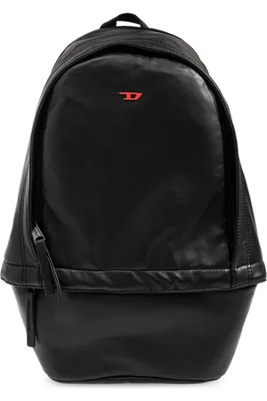 Diesel Tassen, Heren, Zwart, ONE Size, Leer, Rave Rugzak