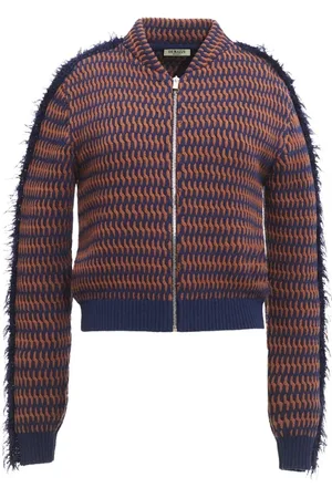 Durazzi Milano Truien, Dames, Bruin, S, Wol, Bomberjack van zuivere wol