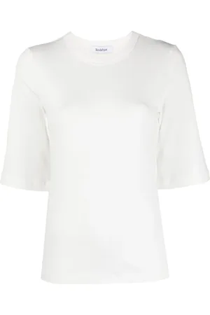 Rodebjer Tops, Dames, Wit, S, Witte Sprint T-Shirt voor Vrouwen