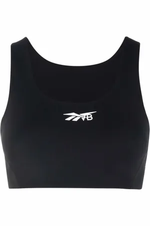 Reebok Sport, Dames, Zwart, M, Victoria Beckham Zwarte Sportbeha