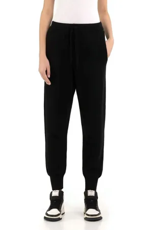 Replay Broeken, Dames, Zwart, S, Casual Gebreide Broek