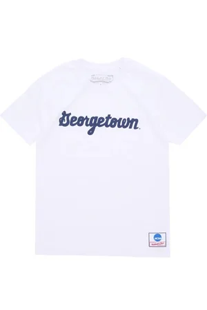 Mitchell & Ness Tops, Heren, Wit, M, Ncaa OG Tee Geohoy Wit