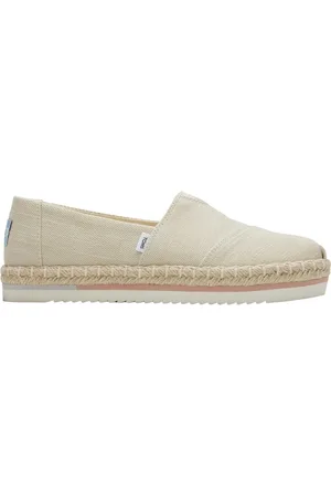 TOMS Schoenen, Dames, , 36 1/2 EU, Ecru Platform Rope Veterschoenen