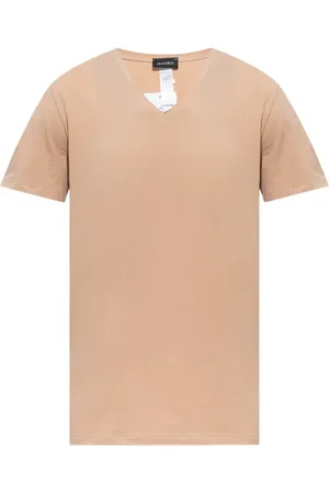 Hanro Tops, Heren, , M, Katoen, Katoenen T-shirt