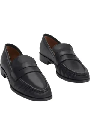 ATP Atelier Schoenen, Dames, Zwart, 38 EU, Stijlvolle Nappa Loafers voor vrouwen
