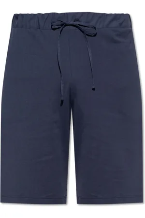 Hanro Korte broeken, Heren, Blauw, L, Katoen, ‘Night & Day’ shorts