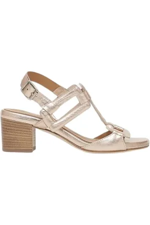 ANNA F. Schoenen, Dames, Roze, 37 EU, Stijlvolle Sandaal