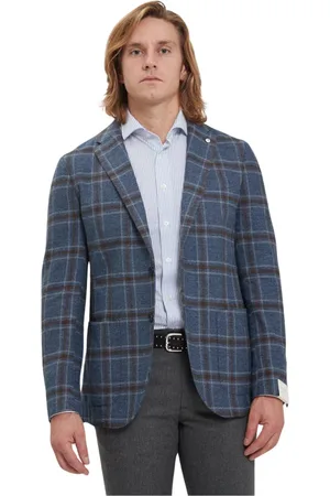 L.B.M. 1911 Jassen, Heren, Blauw, M, Stijlvolle Jas