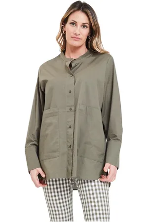 ALPHA STUDIO Blouses & Shirts, Dames, Groen, M, Guru Overhemd