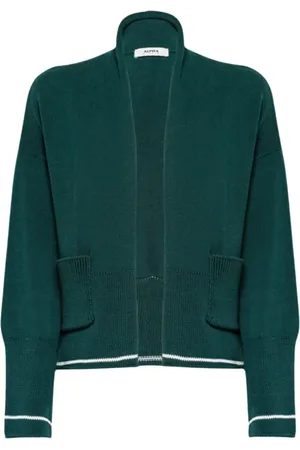 ALPHA STUDIO Truien, Dames, Groen, M, Dames Cardigan