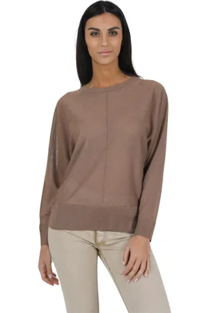 ALPHA STUDIO Truien, Dames, Bruin, L, Lange mouwen shirt