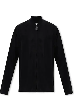 Jil Sander Truien, Dames, Zwart, S, Shirt met ritssluiting