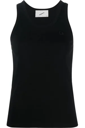 COPERNI Tops, Dames, Zwart, XS, Mouwloze Shirt Tops