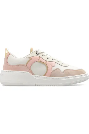 Salvatore Ferragamo Schoenen, Dames, Veelkleurig, 38 EU, Leer, Dania Sneakers