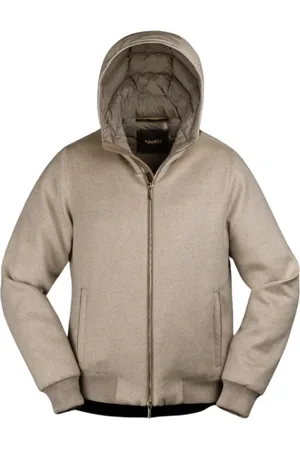 MOORER Jassen, Heren, , XL, Baby Cashmere Bomberjack