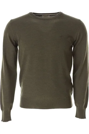 BROOKSFIELD Truien, Heren, Groen, XL, Round-neck Truien