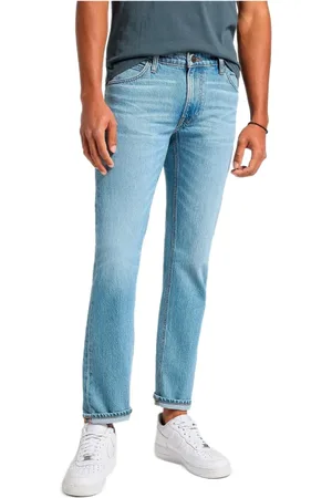 Lee Jeans, Heren, Blauw, W33 L30, Heren Jeans Lichtblauw