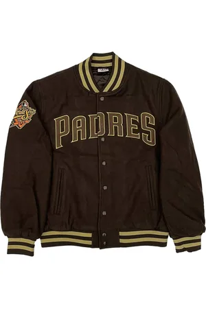 New Era Jassen, Heren, Bruin, S, San Diego Padres MLB Varsity Jack