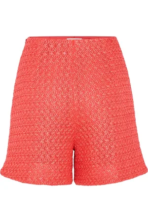 MVP Wardrobe Korte broeken, Dames, Rood, M, Katoen, Santa Monica Short