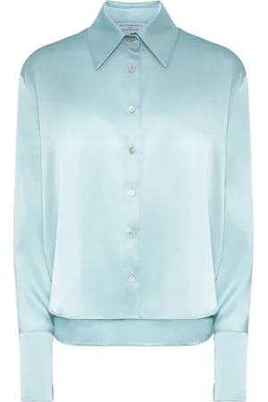 MVP Wardrobe Blouses & Shirts, Dames, Blauw, 2Xs, Sunset Boulevard Shirt