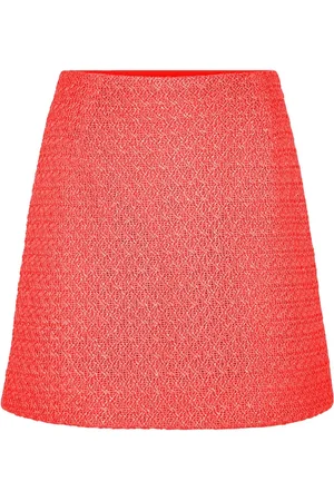 MVP Wardrobe Rokken, Dames, Rood, M, Katoen, Santa Monica Rok