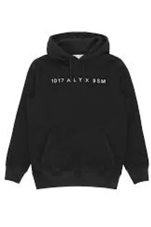 1017 ALYX 9SM Sweatshirts & Hoodies, Heren, Zwart, S, Stijlvolle Hoodie voor Mannen
