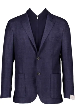 corneliani Jassen, Heren, Blauw, L, Katoen, Blauwe Colberts