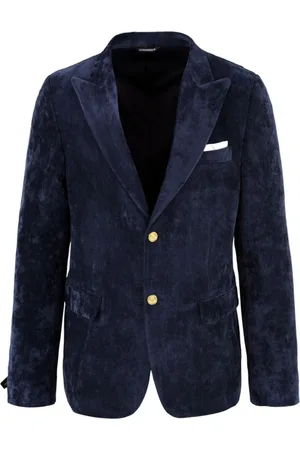 D.A. Daniele Alessandrini Jassen, Heren, Blauw, M, Blauwe Jassen voor Heren