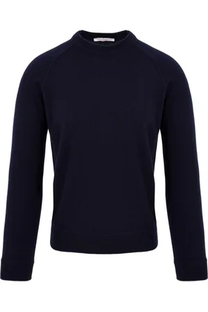 FILIPPO DE LAURENTIIS Truien, Heren, Blauw, M, Blauwe Trui voor Heren - Model Y24195 008