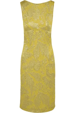 Aspesi Kleedjes, Dames, Geel, S, Gele Jurk Model C621 G318 60156