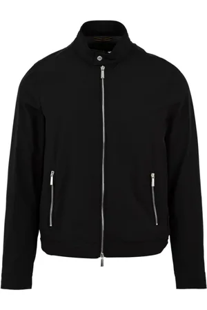 MOORER Jassen, Heren, Zwart, M, Zwarte Jas voor Heren