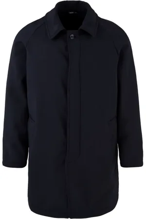 D.A. Daniele Alessandrini Mantels, Heren, Blauw, M, Blauwe Caban Jas - Model X1049N11104306