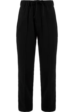 D.A. Daniele Alessandrini Broeken, Heren, Zwart, L, Zwarte broek voor heren