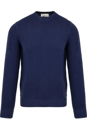 FILIPPO DE LAURENTIIS Truien, Heren, Blauw, M, Indigo Trui voor Heren