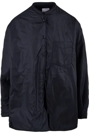 Aspesi Jassen, Dames, Blauw, S, Blauwe Shirts voor Dames