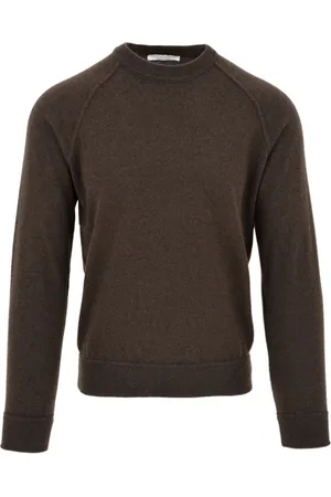 FILIPPO DE LAURENTIIS Truien, Heren, Bruin, XL, Bruine Trui voor Heren Y24195 048
