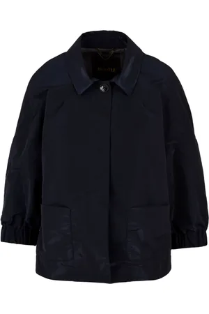 MOORER Jassen, Dames, Blauw, 2Xs, Nereida-TTL U0498 Blauwe Jas
