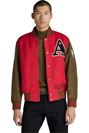 G-Star Jassen, Heren, Rood, S, Heren G Star Jas
