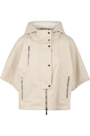 MOORER Jassen, Dames, , XS, Waterdichte Kimono Jas met Dubbele Windstop