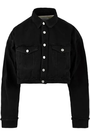 Icon Denim Jassen, Dames, Zwart, XS, Denim, LOS Angeles Denim Overhemd