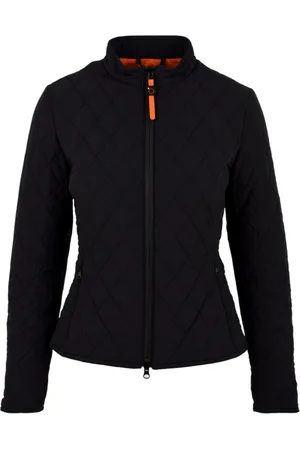 Aspesi Jassen, Dames, Blauw, S, Blauwe Jassen met Ritssluiting en Zakken