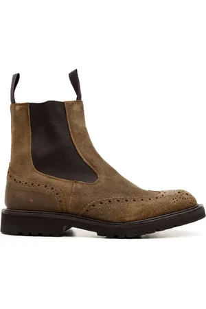 TRICKERS Schoenen, Heren, Bruin, 44 EU, Beige Trickers Laars Model 2754 Henry