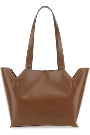 BOYY Tassen, Dames, Bruin, ONE Size, Leer, YY West Leren Schoudertas