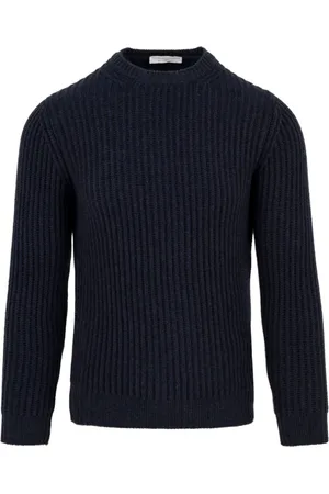 FILIPPO DE LAURENTIIS Truien, Heren, Blauw, L, Y24186 009 Oceano Sweaters