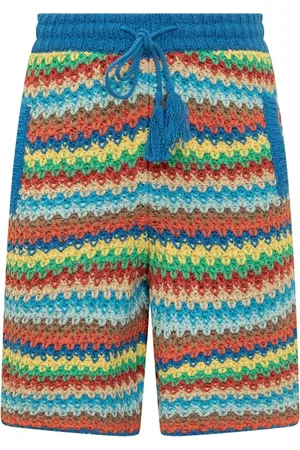 Alanui Korte broeken, Heren, Veelkleurig, L, Casual Shorts
