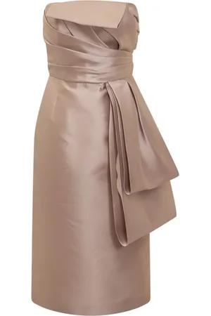 Alberta Ferretti Kleedjes, Dames, Paars, M, Elegante Jurken